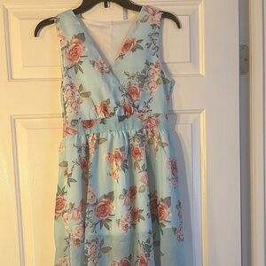 Floral long dress